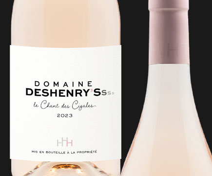 Domaine Deshenry's : vin rosé de pays IGP Côtes de Thongue