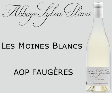 Abbaye Sylva Plana: Le Blanc AOP Faugères - AOC Faugères white wine