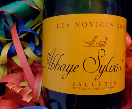 Abbaye Sylva Plana: Les Novices AOP Faugères - AOC Faugères red wine
