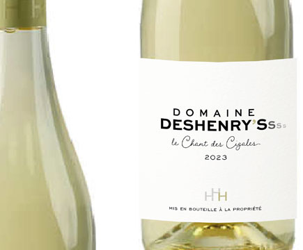 Domaine Deshenry's : blanc sauvignon chardonnay, vin de pays IGP Côtes de Thongue